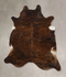 Dark Brindle X-Large Brazilian Cowhide Rug 7'1
