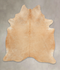Beige XX-Large Brazilian Cowhide Rug 7'9