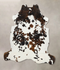 Tricolor X-Large European Cowhide Rug 6'10