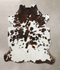 Tricolor X-Large European Cowhide Rug 7'2