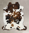 Tricolor X-Large European Cowhide Rug 6'10