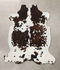 Tricolor X-Large European Cowhide Rug 7'1