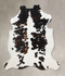Tricolor X-Large European Cowhide Rug 7'2