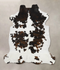 Tricolor X-Large European Cowhide Rug 6'10
