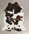 Tricolor X-Large European Cowhide Rug 6'11
