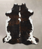 Tricolor X-Large European Cowhide Rug 7'2