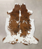 Tricolor X-Large European Cowhide Rug 7'2