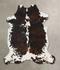 Tricolor X-Large European Cowhide Rug 7'1