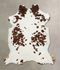 Tricolor X-Large European Cowhide Rug 7'1