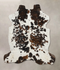 Tricolor X-Large European Cowhide Rug 6'11