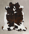 Tricolor X-Large European Cowhide Rug 6'10