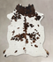 Tricolor X-Large European Cowhide Rug 7'0
