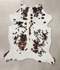 Tricolor X-Large European Cowhide Rug 7'4