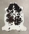 Tricolor X-Large European Cowhide Rug 7'2