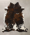 Tricolor X-Large European Cowhide Rug 7'2