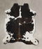 Tricolor X-Large European Cowhide Rug 7'3