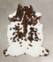 Tricolor X-Large European Cowhide Rug 7'1