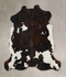 Tricolor X-Large European Cowhide Rug 6'11