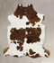 Tricolor X-Large European Cowhide Rug 7'1