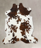 Tricolor X-Large European Cowhide Rug 7'1