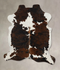 Tricolor X-Large European Cowhide Rug 7'3