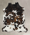 Tricolor X-Large European Cowhide Rug 7'1