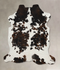 Tricolor X-Large European Cowhide Rug 7'4