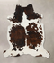 Tricolor X-Large European Cowhide Rug 7'5