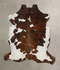 Tricolor X-Large European Cowhide Rug 6'11