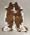 Tricolor X-Large European Cowhide Rug 6'5