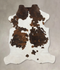 Tricolor Large European Cowhide Rug 6'9