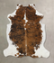 Tricolor X-Large European Cowhide Rug 6'8