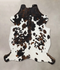Tricolor X-Large European Cowhide Rug 7'1