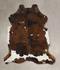 Tricolor X-Large European Cowhide Rug 6'8