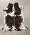 Tricolor X-Large European Cowhide Rug 6'11