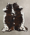 Tricolor X-Large European Cowhide Rug 6'10