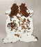 Tricolor X-Large European Cowhide Rug 6'9