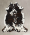 Tricolor X-Large European Cowhide Rug 6'6