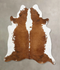 Hereford XX-Large Brazilian Cowhide Rug 7'5