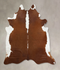 Hereford XX-Large Brazilian Cowhide Rug 8'2