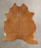 Solid Brown X-Large Brazilian Cowhide Rug 7'6