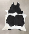 Black and White XX-Large Brazilian Cowhide Rug 9'11