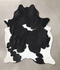 Black and White XX-Large Brazilian Cowhide Rug 8'8
