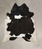 Black and White XX-Large Brazilian Cowhide Rug 9'1