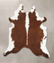 Hereford XX-Large Brazilian Cowhide Rug 7'11