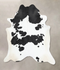 Black and White XX-Large Brazilian Cowhide Rug 8'7