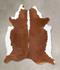 Hereford XX-Large Brazilian Cowhide Rug 7'8