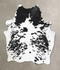 Black and White XX-Large Brazilian Cowhide Rug 8'1