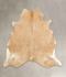 Beige X-Large Brazilian Cowhide Rug 7'2