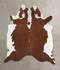 Hereford XX-Large Brazilian Cowhide Rug 7'7